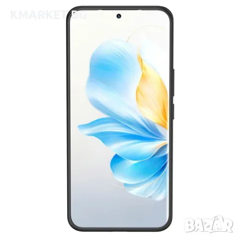 Honor 100 5G Удароустойчив Litchi Skin Калъф и Протектор, снимка 3 - Калъфи, кейсове - 48999652