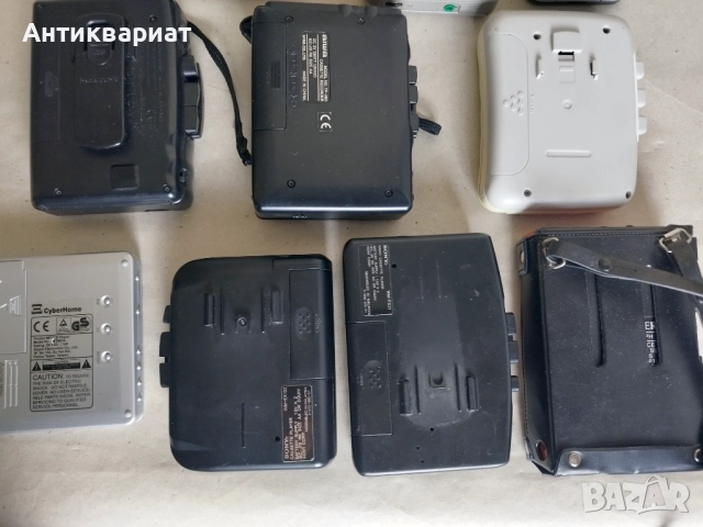 Лот единадесет мини касетофони, уокмени и други за части, снимка 7 - Други - 52572099