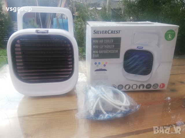 Silver crest Mini Air Cooler, снимка 2 - Овлажнители и пречистватели за въздух - 40046544