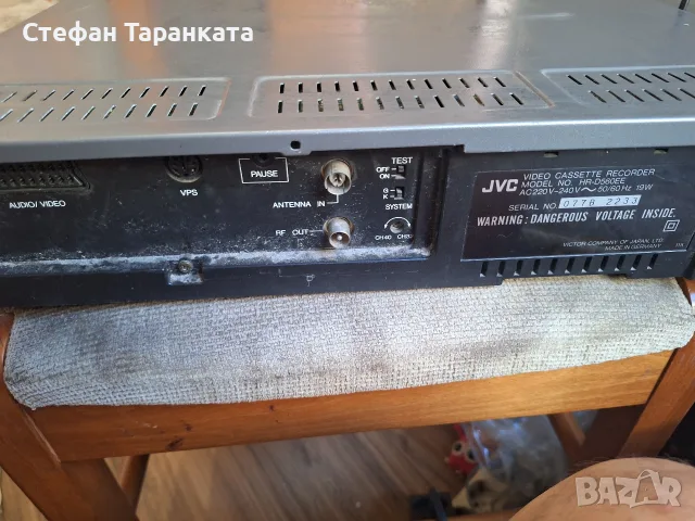 видио JVC в незнайно състояние , снимка 9 - Аудиосистеми - 55736910