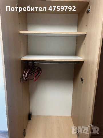 Гардероб с огледело, снимка 4 - Гардероби - 53767497