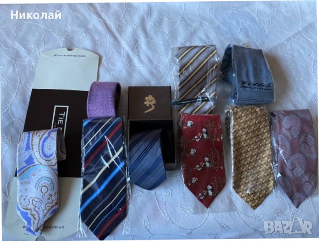 Лот качествени вратовръзки, 100% коприна, Tie Rack, Bijoux Terner, китайски и български, италианска , снимка 11 - Други - 40209046