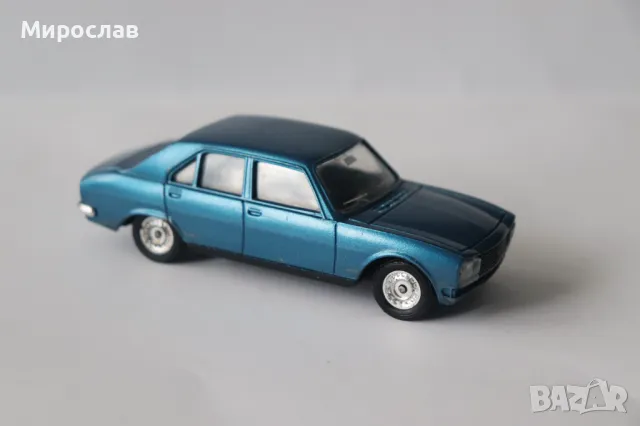 1:43 SOLIDO PEUGEOT 504 RALLYE КОЛИЧКА МОДЕЛ, снимка 4 - Колекции - 49180655