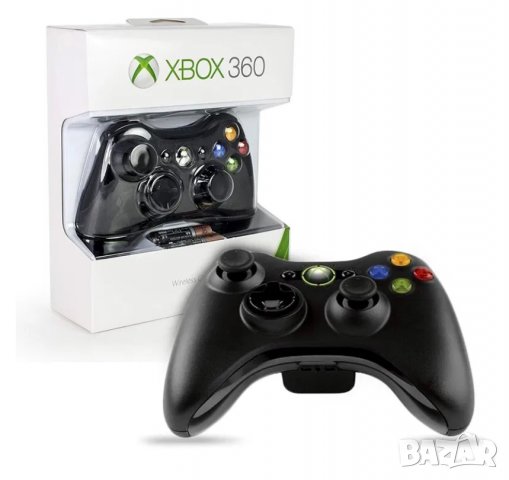  Безжичен Microsoft Xbox 360 Контролер(Джойстик)Геймпад, снимка 1 - Аксесоари - 35895587