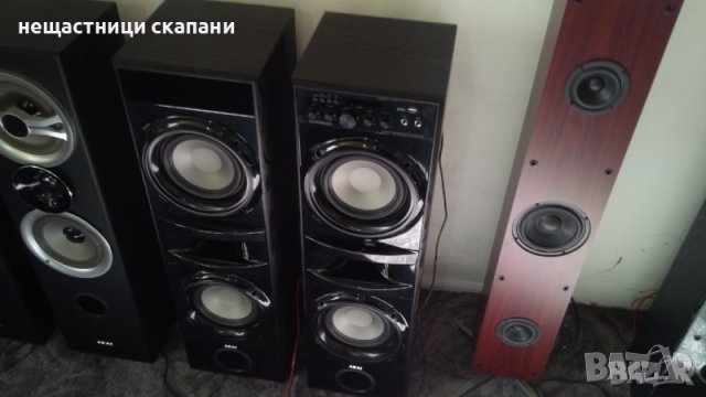 Активни тонколони AKAI SS035A-189, 90 W, USB, Bluetooth, Черни, снимка 3 - Тонколони - 44438291