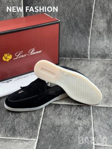 Дамски Чехли - Естествен Велур ✨Loro Piana, снимка 8 - Чехли - 50985511