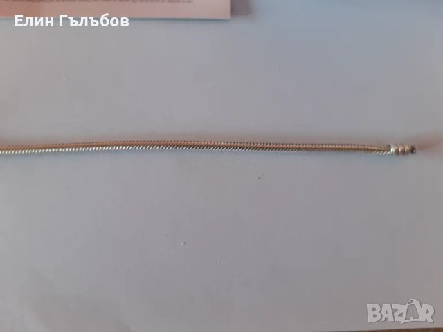 Гривна PANDORA, оригинална сребърна, снимка 4 - Гривни - 50299398