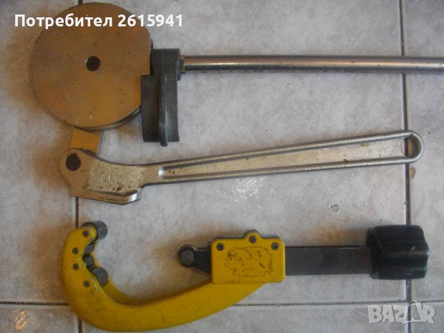 Тръборез 6-64мм REMS Ras Cu-INOX/Тръбогиб VIRAX 18мм-Made in FRANCE-Професионални