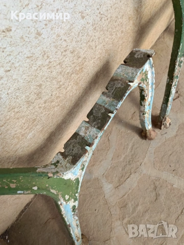 Чугунени крака за пейка, снимка 5 - Антикварни и старинни предмети - 53847286