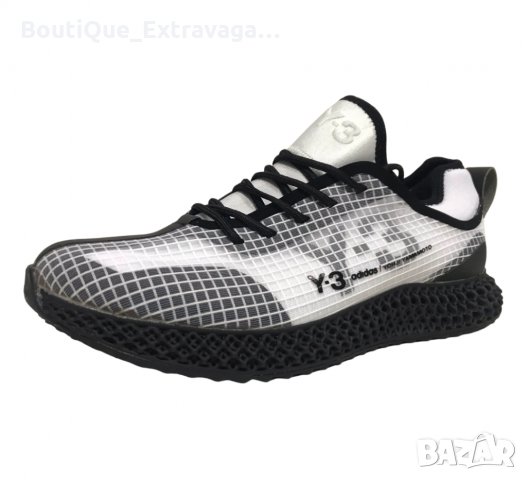 Мъжки маратонки Y-3 Yohji Yamamoto Runner 4D White !!!