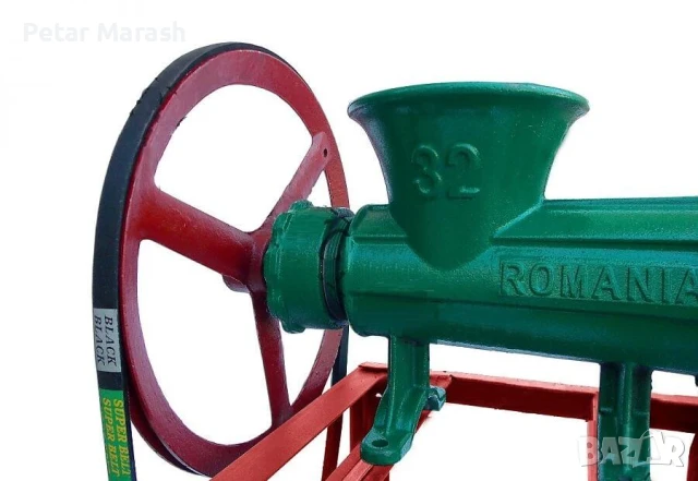 Електрическа Месомелачка Чугунена 32 номер с електромотор, снимка 6 - Други инструменти - 50546508