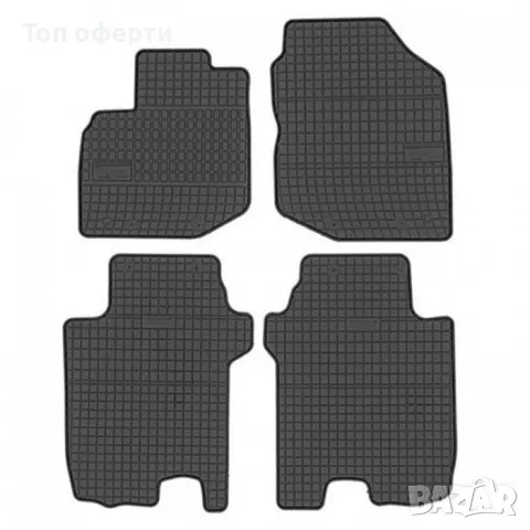 Гумени стелки Frogum съвместими с Honda Jazz 3 08-15