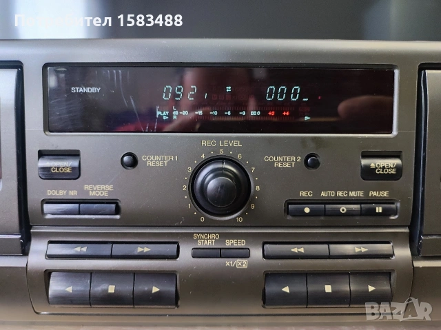 Technics rs-tr373 касетен дек , снимка 3 - Декове - 53665710