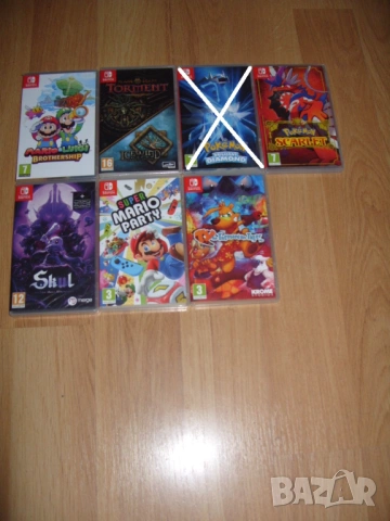 Игри за Nintendo Switch Част 5 - 40.90 € / 79.99лв за брой 