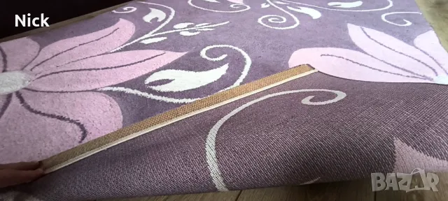 Килим на цветя 140/200, снимка 4 - Килими - 49404660