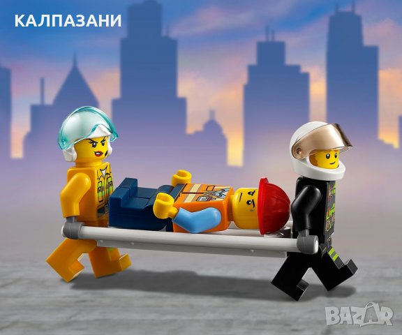 LEGO® City Fire 60281 - Спасителен пожарникарски хеликоптер, снимка 6 - Конструктори - 38927850