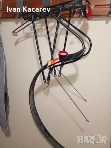 багажник и калник ЗДРАВИ 10 евро , снимка 3 - Части за велосипеди - 53787586