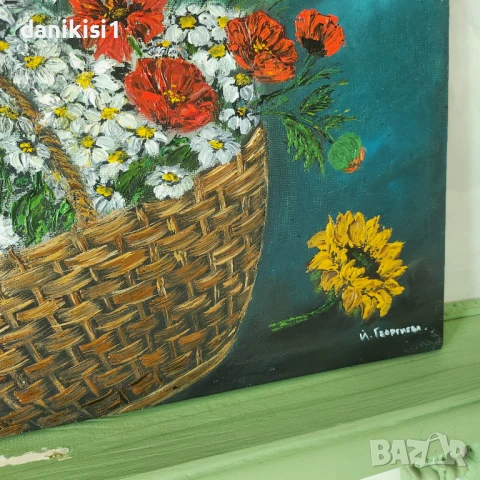 Картина маслени бои, снимка 2 - Картини - 51215431