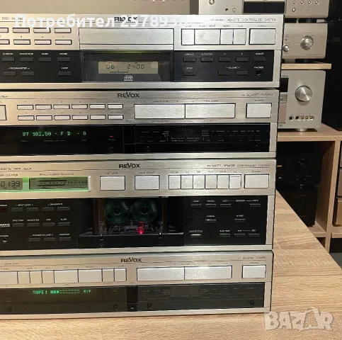 Сет на ReVox : B 250 + B 215 + B 260 + B 226 в перфектно състояние !, снимка 6 - Аудиосистеми - 56131868