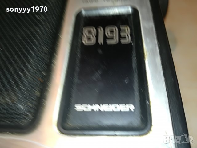 schneider-внос france 0101231605, снимка 6 - Радиокасетофони, транзистори - 39155054