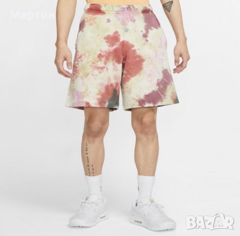 Мъжки къси панталони Nike Tie-Dye - размер L/XL