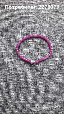 Гривни от различни камъни - ръчна изработка, снимка 8 - Гривни - 44841656