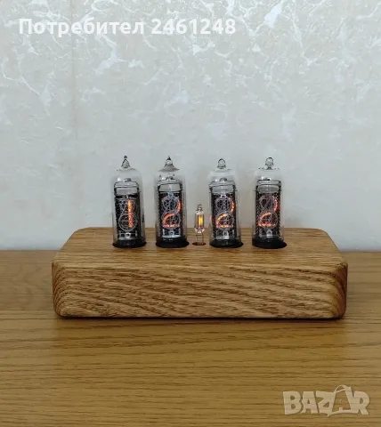 Лампов часовник, nixie clock, снимка 2 - Друга електроника - 51158094