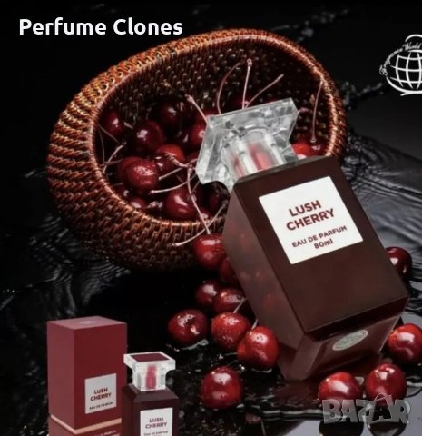   Дамски Парфюм  Lush Cherry  80 ml  EDP by Fragrance World (вдъхновен от Lost Cherry – Tom Ford), снимка 2 - Дамски парфюми - 41407706