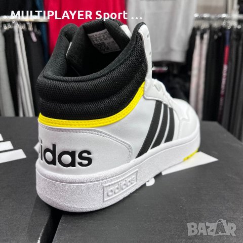  Adidas Hoops 3.0 Mid | Оригинални мъжки кецове, снимка 6 - Спортни обувки - 39472577