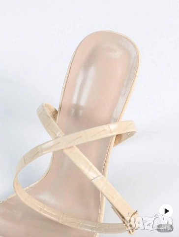 Елегантни дамски сандали на висок ток, снимка 8 - Дамски обувки на ток - 52031832