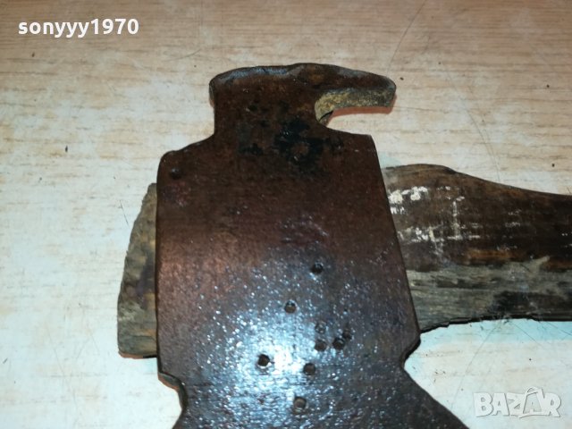ПОРЪЧАНА-helko-germany брадва/топор 0609211347, снимка 9 - Антикварни и старинни предмети - 34039976