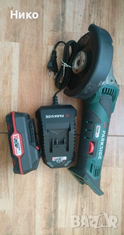 Акумулаторен Ъглошлайф Parkside 