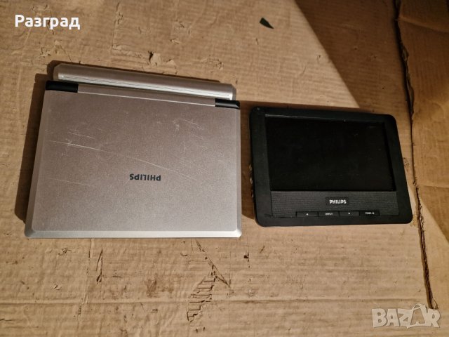 DVD плейър с два екрана PHILIPS PET 707  и  PAC130, снимка 5 - Аксесоари и консумативи - 39636594