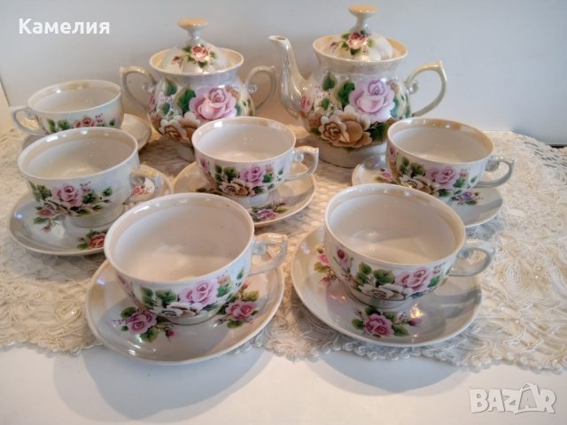 Сервиз за чай , снимка 8 - Сервизи - 41445892
