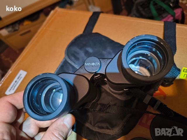 Бинокъл Minolta 8x40 Минолта, снимка 5 - Екипировка - 51627958