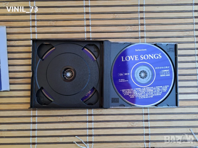  Selection Love Songs, снимка 4 - CD дискове - 50894990