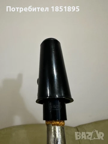 Алт Саксофон B&S Blue Label, снимка 3 - Духови инструменти - 51240604