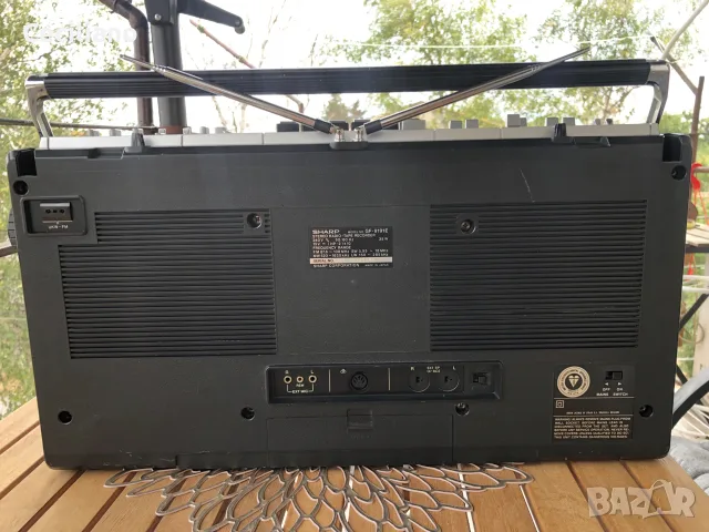 🔥SHARP GF 9191 E-Много свирещ радиокасетофон от серията! , снимка 9 - Радиокасетофони, транзистори - 56164362