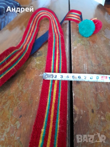 Колан за народна носия,тъканица #56, снимка 3 - Антикварни и старинни предмети - 53697174