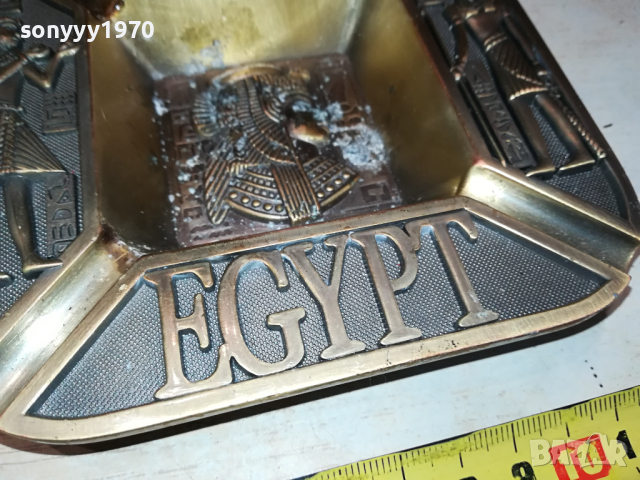 EGYPT-ПЕПЕЛНИК ВНОС FRANCE 1403241435, снимка 11 - Антикварни и старинни предмети - 44761746