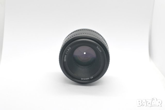 Обектив Nikon AF Nikkor 50mm f/1.8D, снимка 6 - Обективи и филтри - 44482357