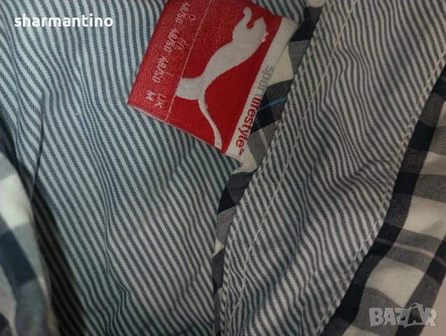 Puma риза с къс ръкав M - 12 лв, снимка 5 - Ризи - 52924215