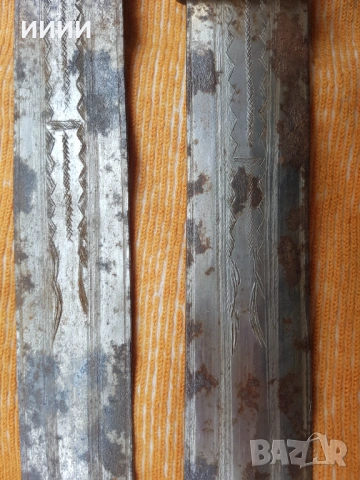 Туарегски меч кама TRIBAL 2 бр , снимка 4 - Антикварни и старинни предмети - 53373239