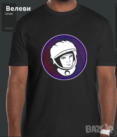 Уникални космически тениски, снимка 3 - Тениски - 50609176