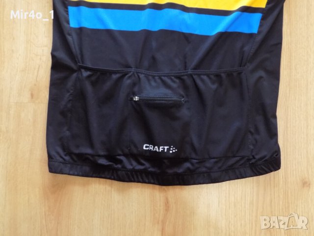 вело джърси craft тениска екип мъжко шосейно колоездене оригинално XL, снимка 4 - Спортни дрехи, екипи - 41668236