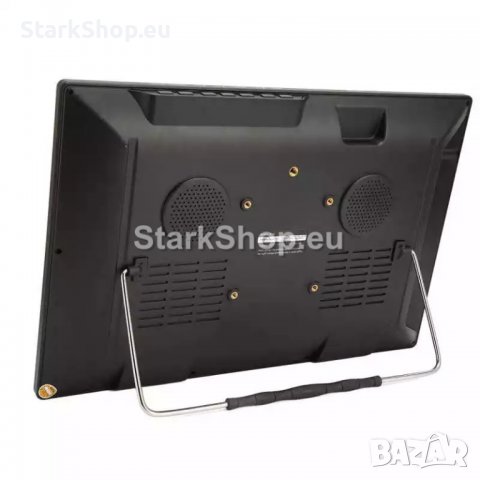 Преносим телевизор 10″ с батерия + работи на 12V / 220V, снимка 3 - Други - 39197323