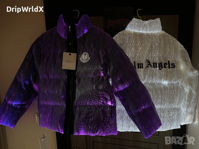 Moncler x Palm Angels Maya 70 Светещо Яке