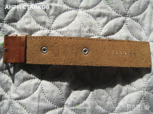 Продавам нова кожена каишка за часовник FOSSIL, снимка 8 - Каишки за часовници - 53150880