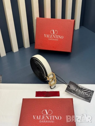 колани от естествена кожа в кутия valentino garavani , снимка 8 - Колани - 50592707