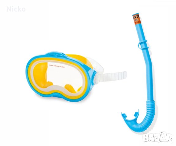 Комплект шнорхел и очила INTEX Adventurer